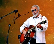 Original Signed Photo of Cat Stevens 10x8 + COA