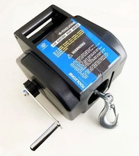 12V WINCH 6000LBS BOAT TRAILER CAR CARAVAN ELECTRIC QUAD PULLER HEAVY DUTY TD024