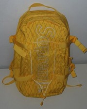 FW18 Supreme yellow backpack