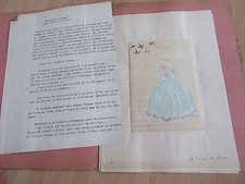 CHILDREN'S TALE TAPUSTRATED ORIGINAL WATERCOLORS MARTINE CADIEU NICOLER palate 