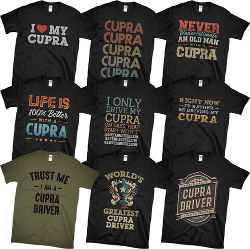 Cupra driver shirts - driver, t-shirts.