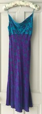 L Boutique (designed by Lucia Silver) vintage silk slip dress size 42