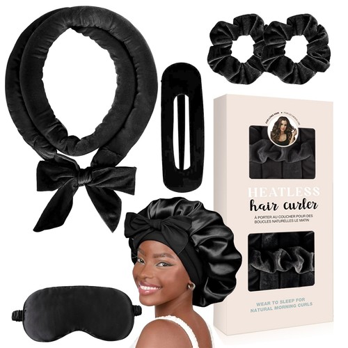 Heatless hair curler set - heatless,