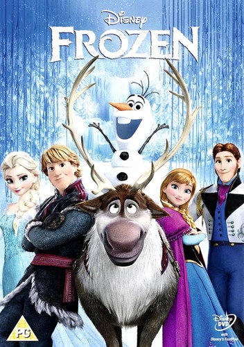 Frozen dvd children animated - children's,