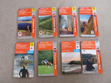 8 x OS Explorer Maps - 2005-2016 - Wales - OL12 OL13 OL14 OL17 OL36 177 198 201