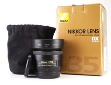 Nikon AF-S 35mm F1.8 G DX Autofocus Nikkor Lens Refurbished +12 Month Guarantee