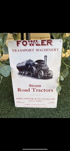 Fowlers steam traction engine - fowlers,