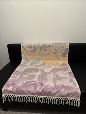 Decorative Throw For Table Sofa Armchair - Pink Purple Colur - 160 x 80 cm