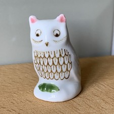 Owl  Vintage Porcelain