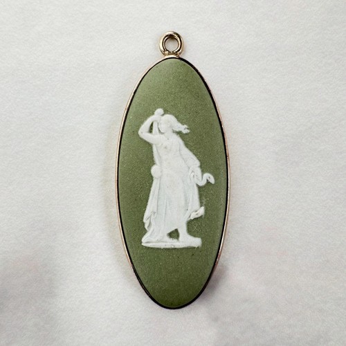 Wedgwood green jasperware - wedgwood,