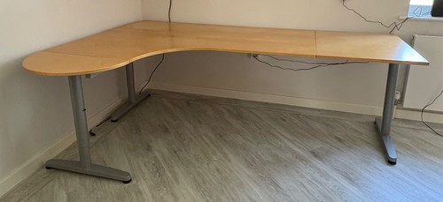 Desk galant from ikea with - desk, by