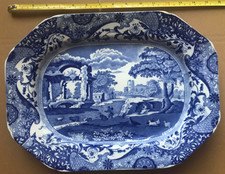Antique 1917 Copeland Spode Italian 38cm platter - Serving plate