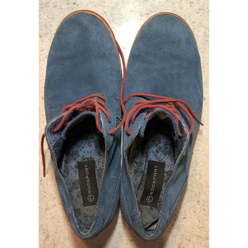Rockport blue suede men - rockport,