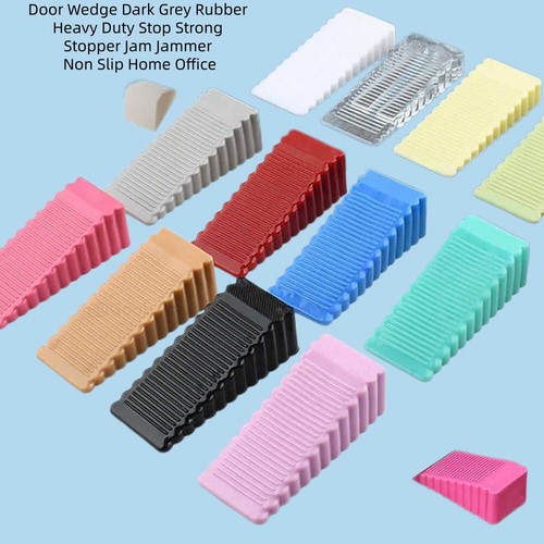 Door wedge dark grey rubber - door,