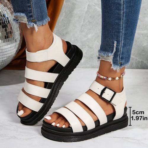 Ladies gladiator sandals - ladies,
