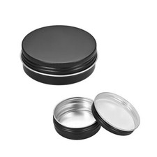 60ml Round Aluminum Tins -