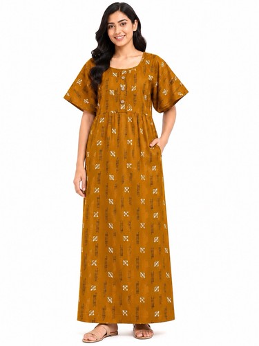 Indian night dress cotton - indian,