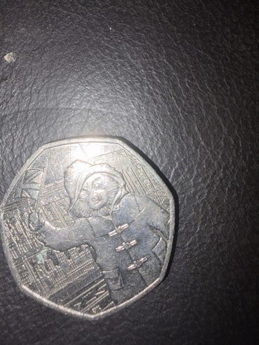 Rare 2018 50p coin paddington - rare,