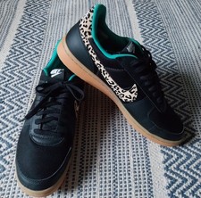 Womens Nike Field General Black Leopard Print Trainers UK Adult Size 9 VGC