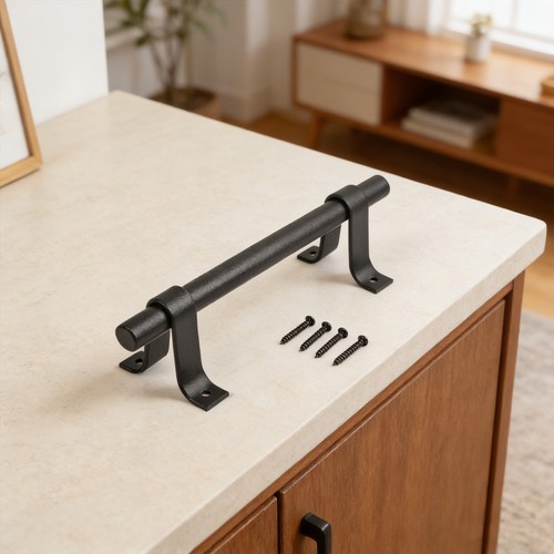 Door handle black - door, carbon