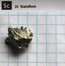Gram distilled scandium - gram,