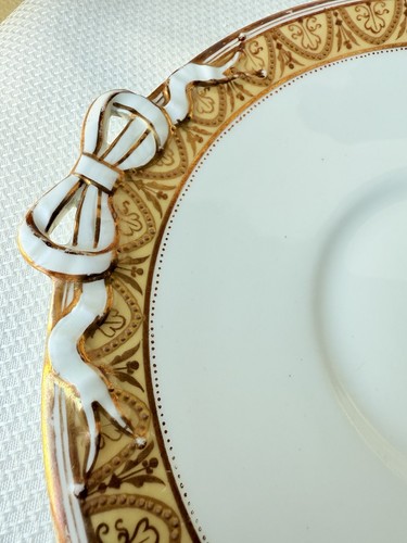 Antique plate with - antique,