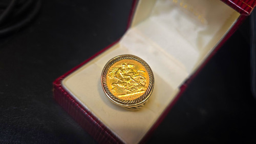 Men 22ct yellow gold - men's,