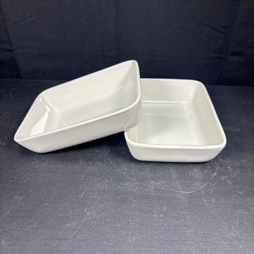 Steelite white rectangular - 2,