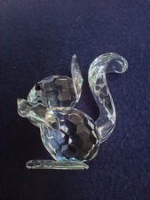 Swarovski Squirrel with Acorn & Long Ears Crystal Figurine