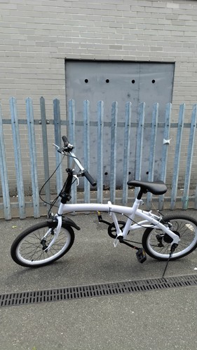 Folding bike 20in - folding, wheels