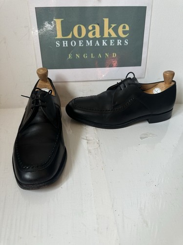 Loake fontwell black leather - fontwell,