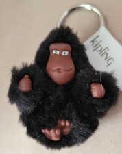 Kipling Fuzzy Black Gorilla