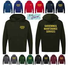 Gardening & Maintenance Services Work Hoodie Business Uniform Work wear Hood