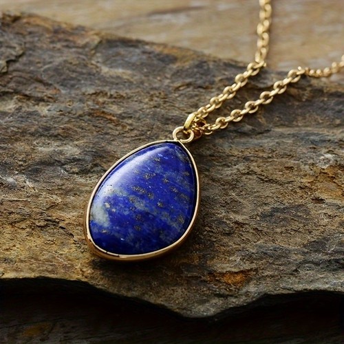 Vintage inspired lapis - lapis, lazuli