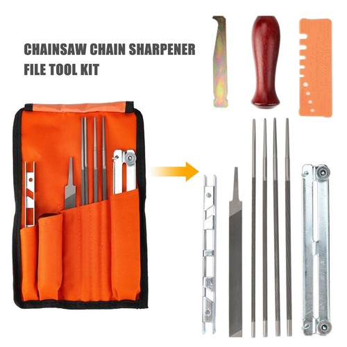11pcs chainsaw sharpening file - 11pcs,