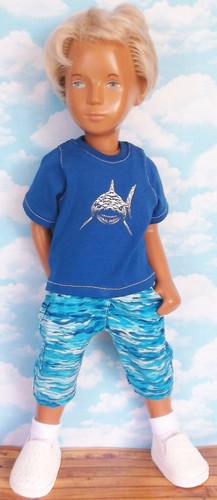 Piece shark wave - piece, shorts