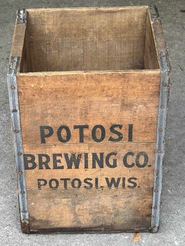 Vintage wooden beer - vintage, crate