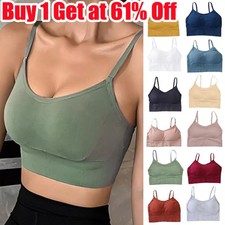 Women Sports Padded Stretch