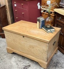 Antique Pine Blanket Box
