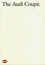 Audi Coupe 1989-1990 UK Market