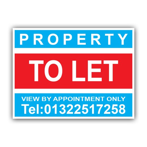 Property let sign boards - property,