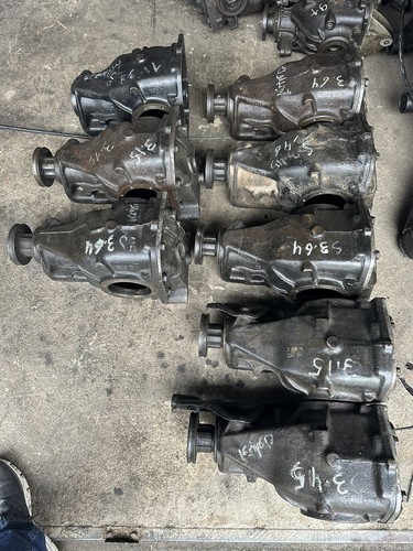 Bmw differential empty housing - differential,