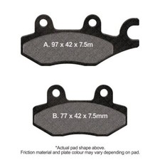 EBC Motorcycle TT Brake Pads