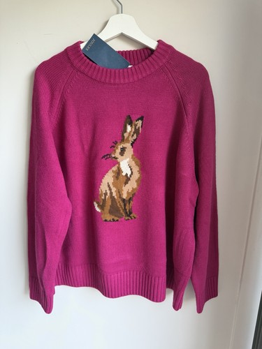 Joules women pink intarsia - joules, women’s