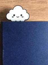 Smiley Cloud Bookmark - Happy