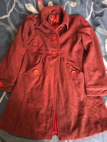 Girls winter coat age 11 - coat,