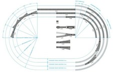Hornby OO Gauge Model Railway Track Points and Crossings NEW