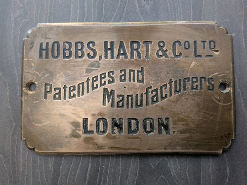 Hobbs hart ltd - co, london