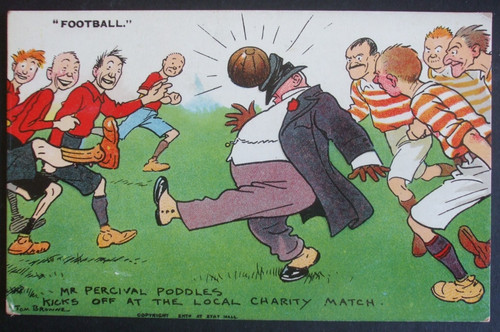 Tom browne sports comic - browne,