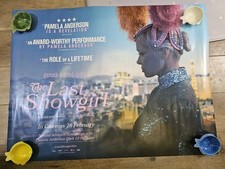  The Last Showgirl UK Quad Poster - Pamela Anderson, Gia Coppola 